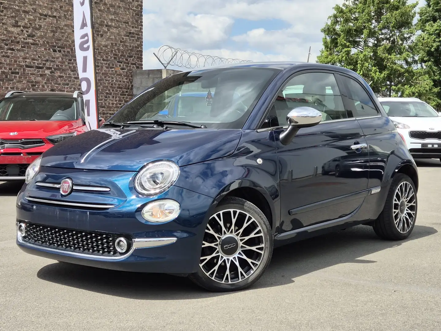 Fiat 500 1.0i MHEV Dolcevita Blauw - 1