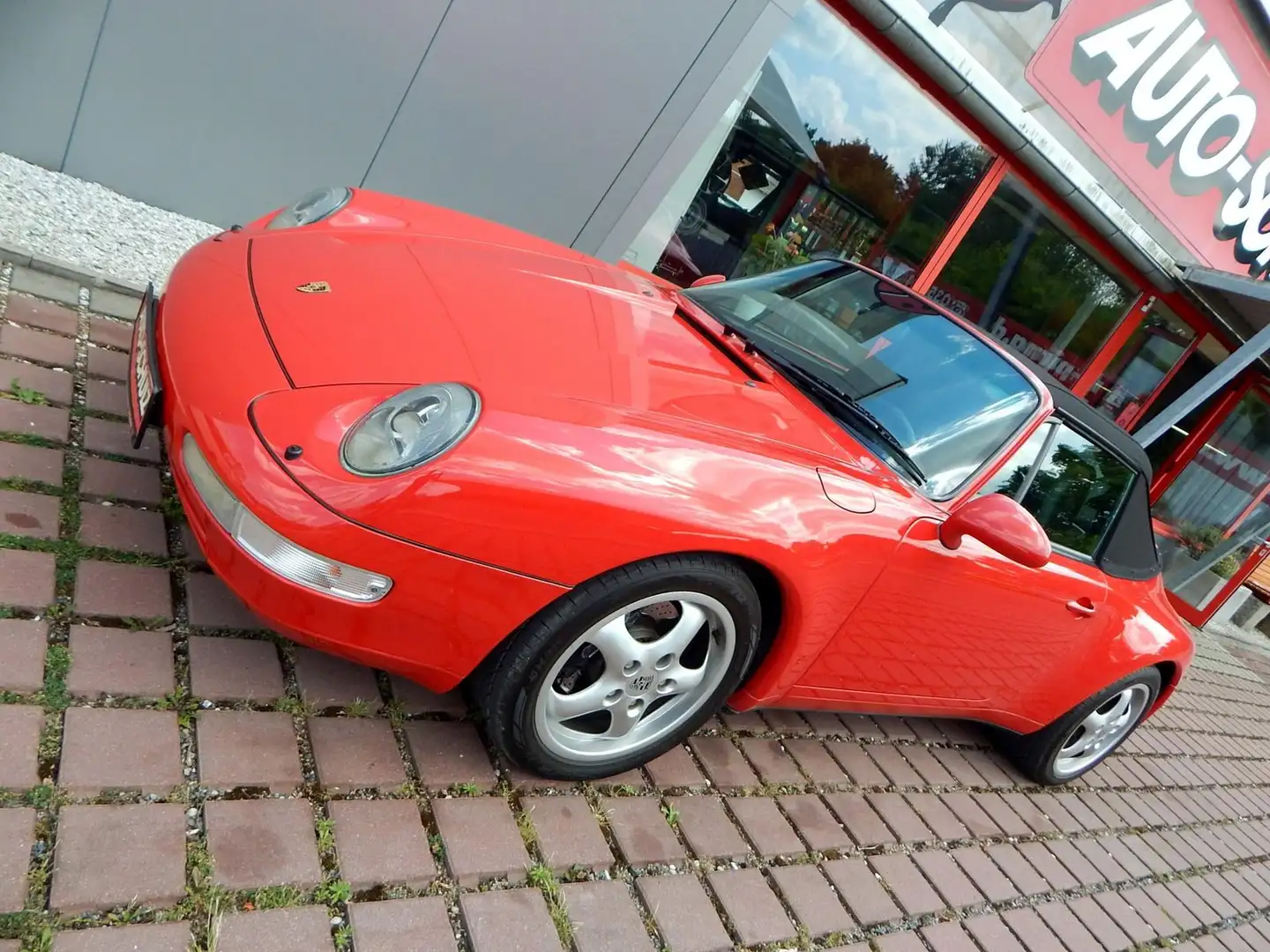 Porsche 993 Cabrio Wertgutachten: 93.000,-€ Rot - 2
