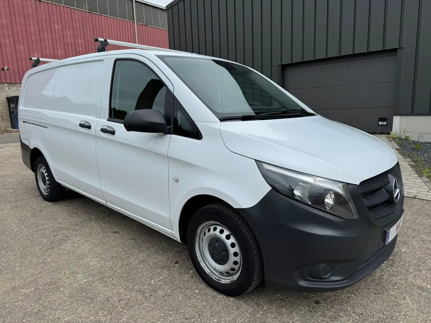 Mercedes-Benz Vito 111 CDI L2 Long SIège Chauffant/Capteur Ar/3 Pl Blanc - 1