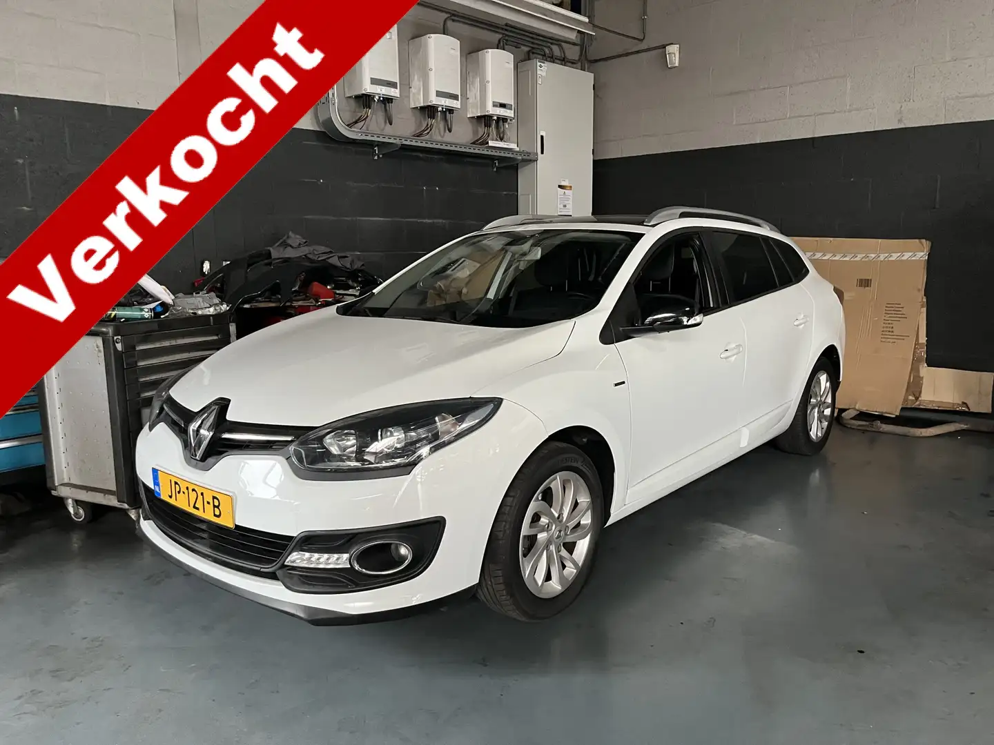 Renault Megane Estate 1.2 TCe Limited Panodak Cruise navi Wit - 1