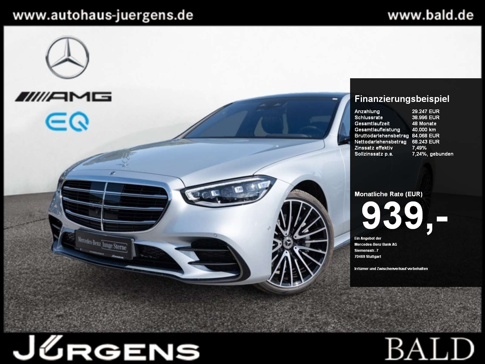 2025 Mercedes Benz S 500