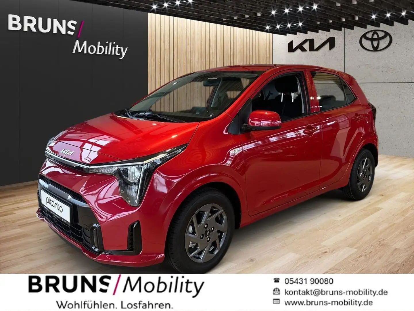 Kia Picanto 1.2 Vision  Navigation, Kamera, Sitzheizung Rouge - 1