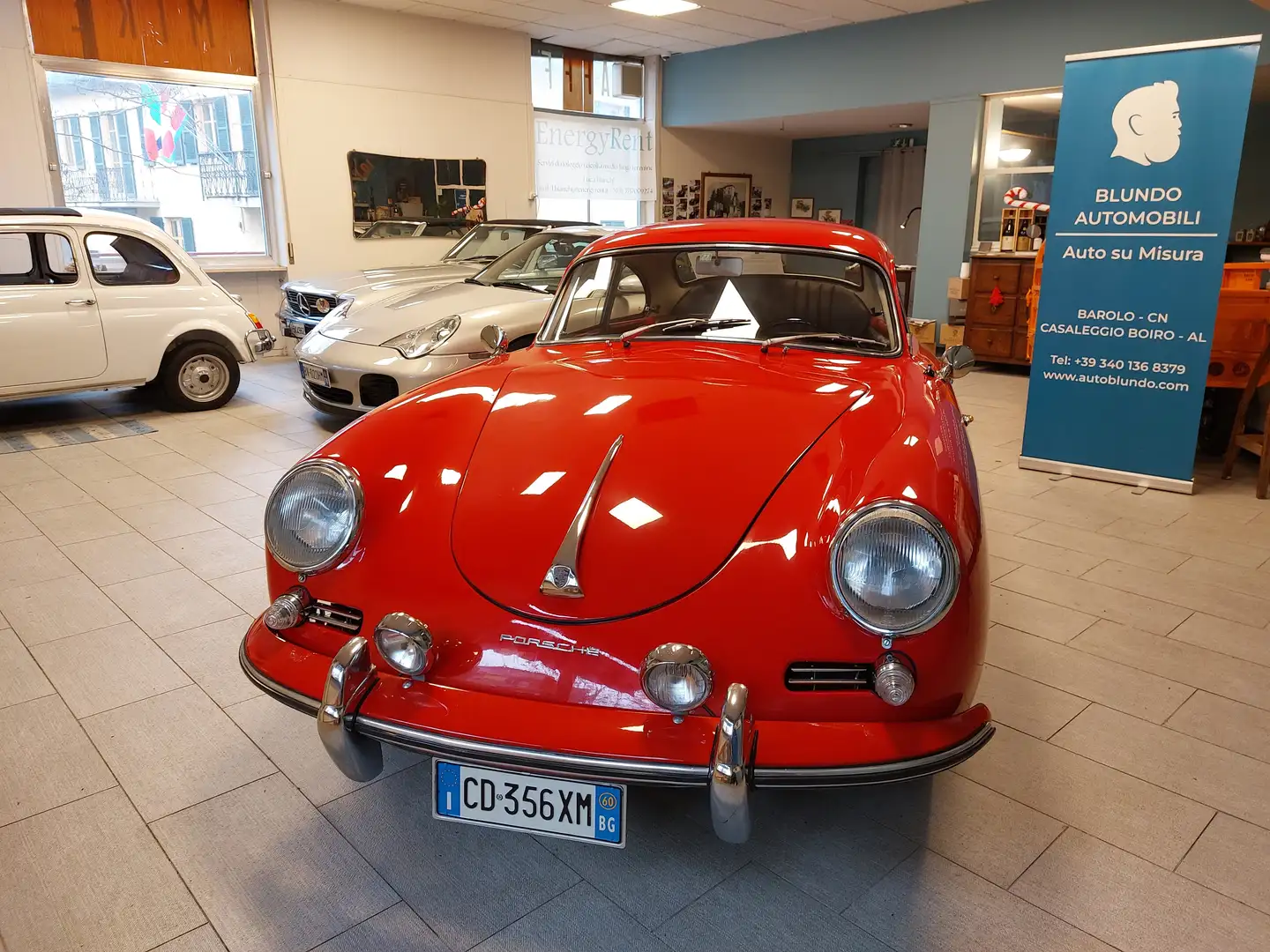 Porsche 356 B T5 MONOGRIGLIA COUPE' 1600 Rood - 1