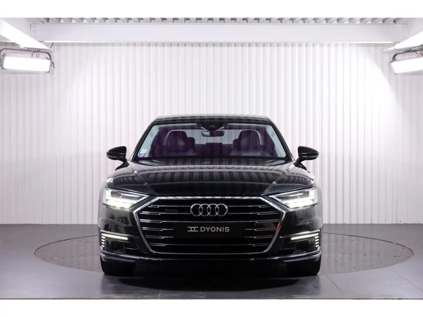Audi A8 60 TFSI E 462CV quattro tiptronic 8 - TVA LOA Noir - 2