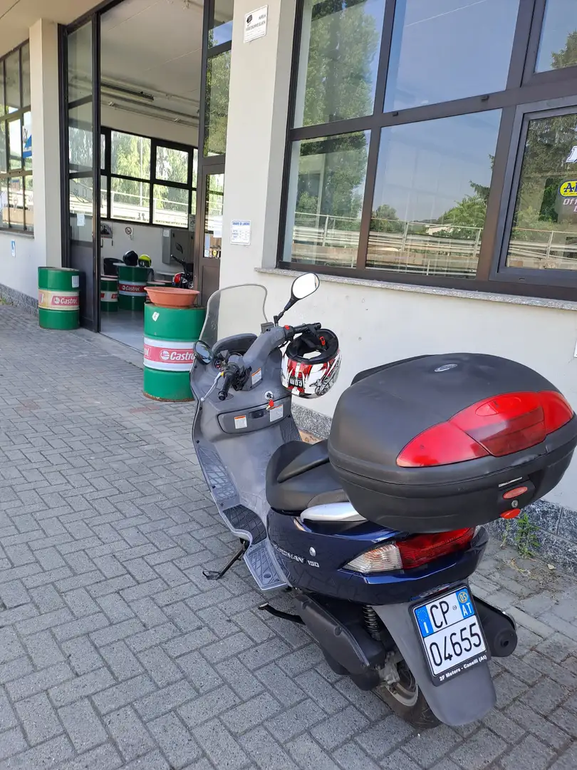 Suzuki Burgman 150 Blau - 2