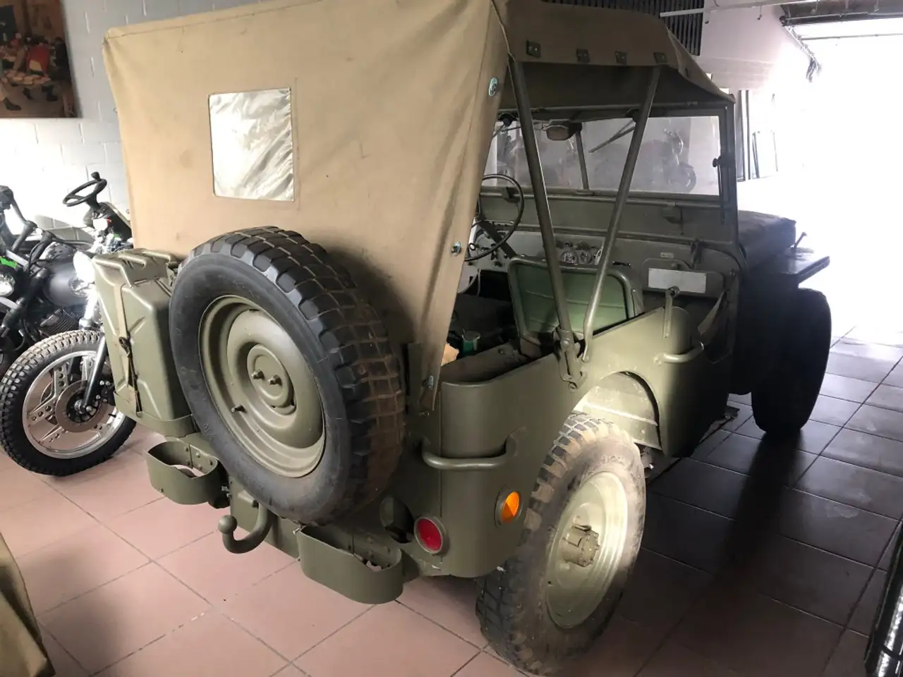 Jeep Hotchkiss 1962,COMPLEET*NETTE STAAT, foto 4
