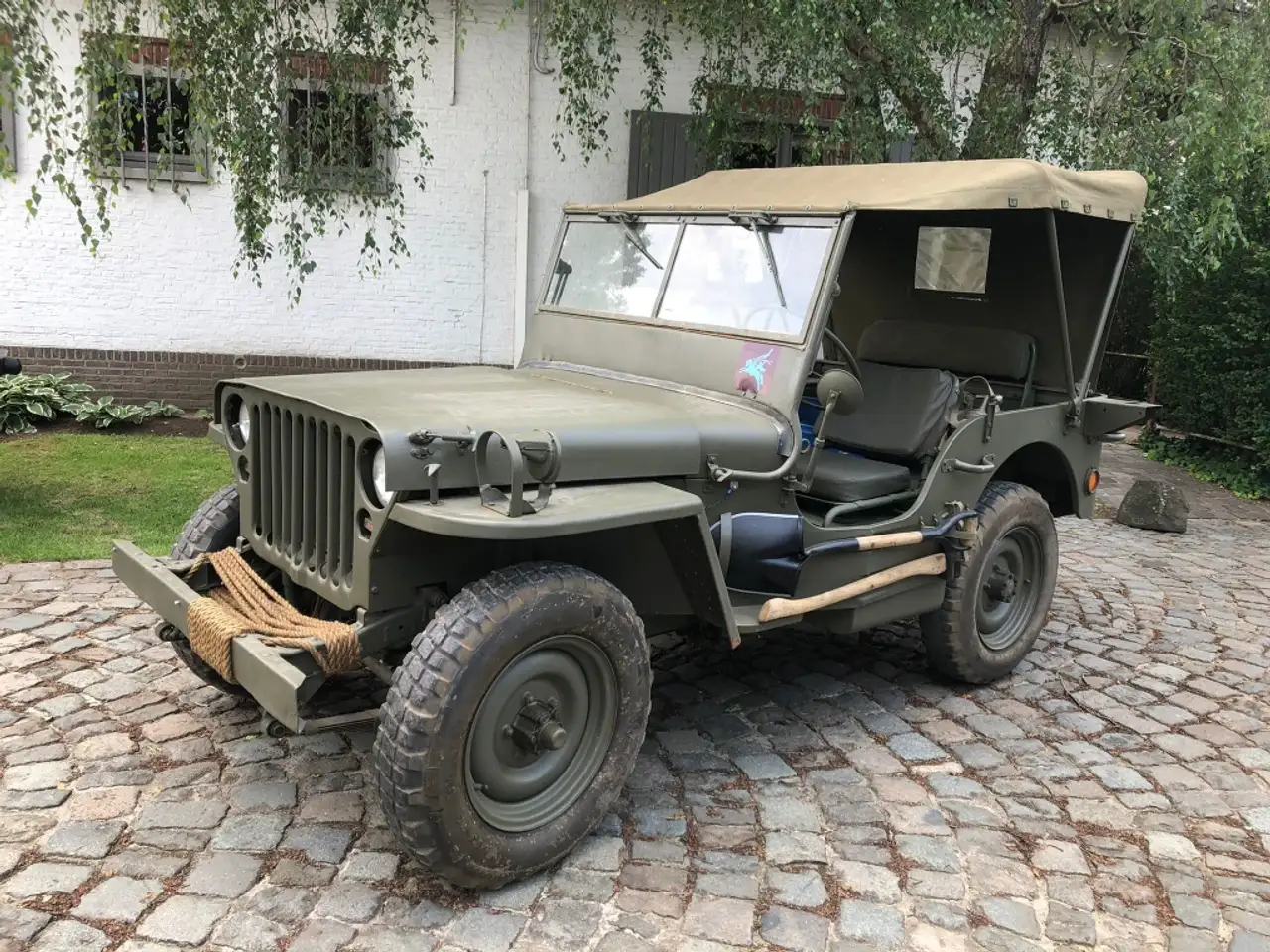 Jeep Hotchkiss 1962,COMPLEET*NETTE STAAT, foto 2