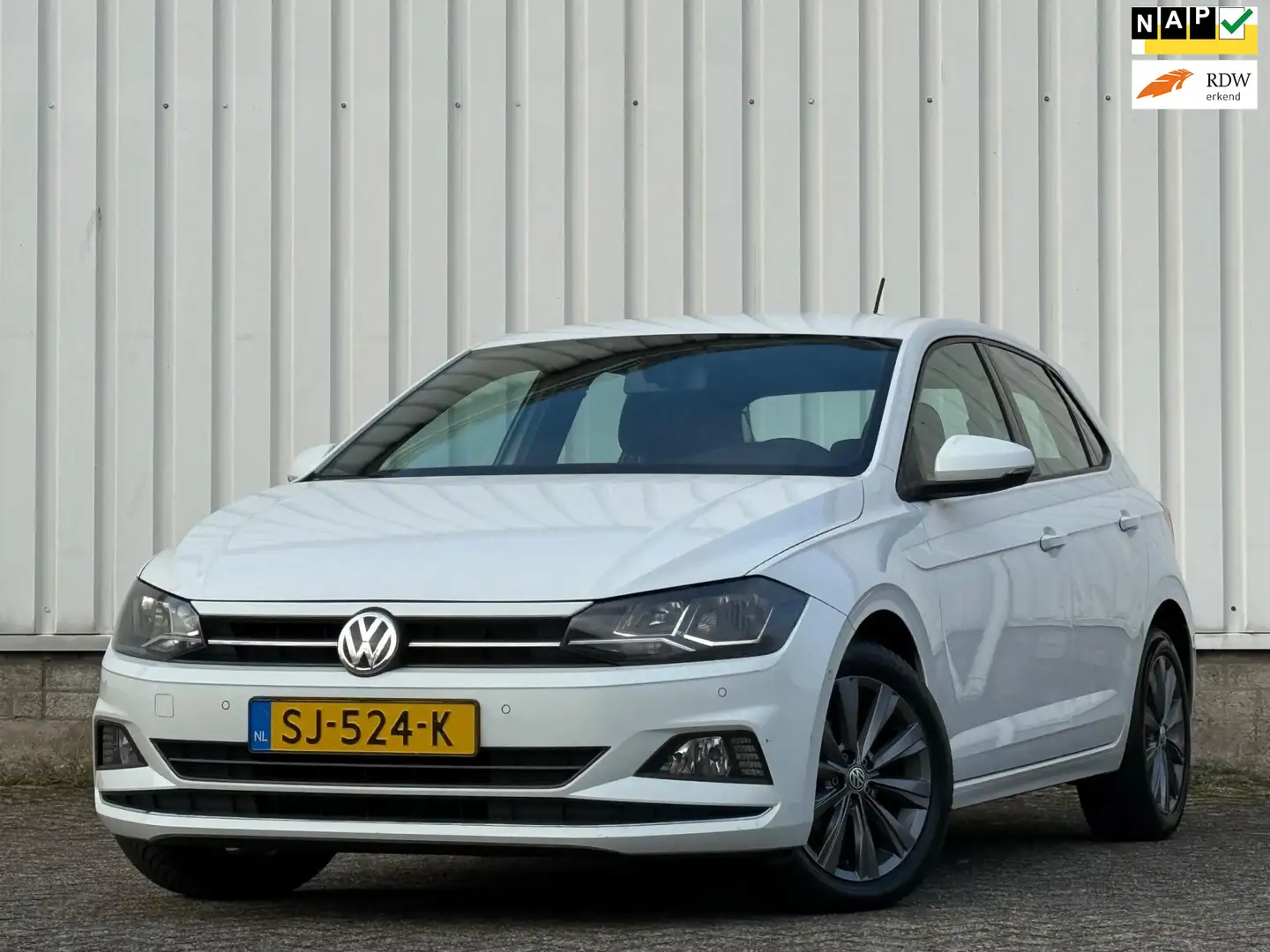Volkswagen Polo 1.0 TSI Highline Automaat,Navi,Camera,Climate,Crui Weiß - 1