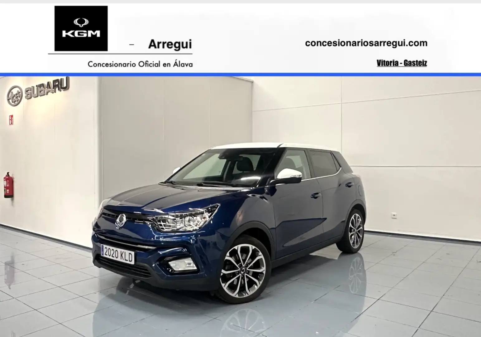 SsangYong Tivoli G16 Limited 4x2 Bleu - 1