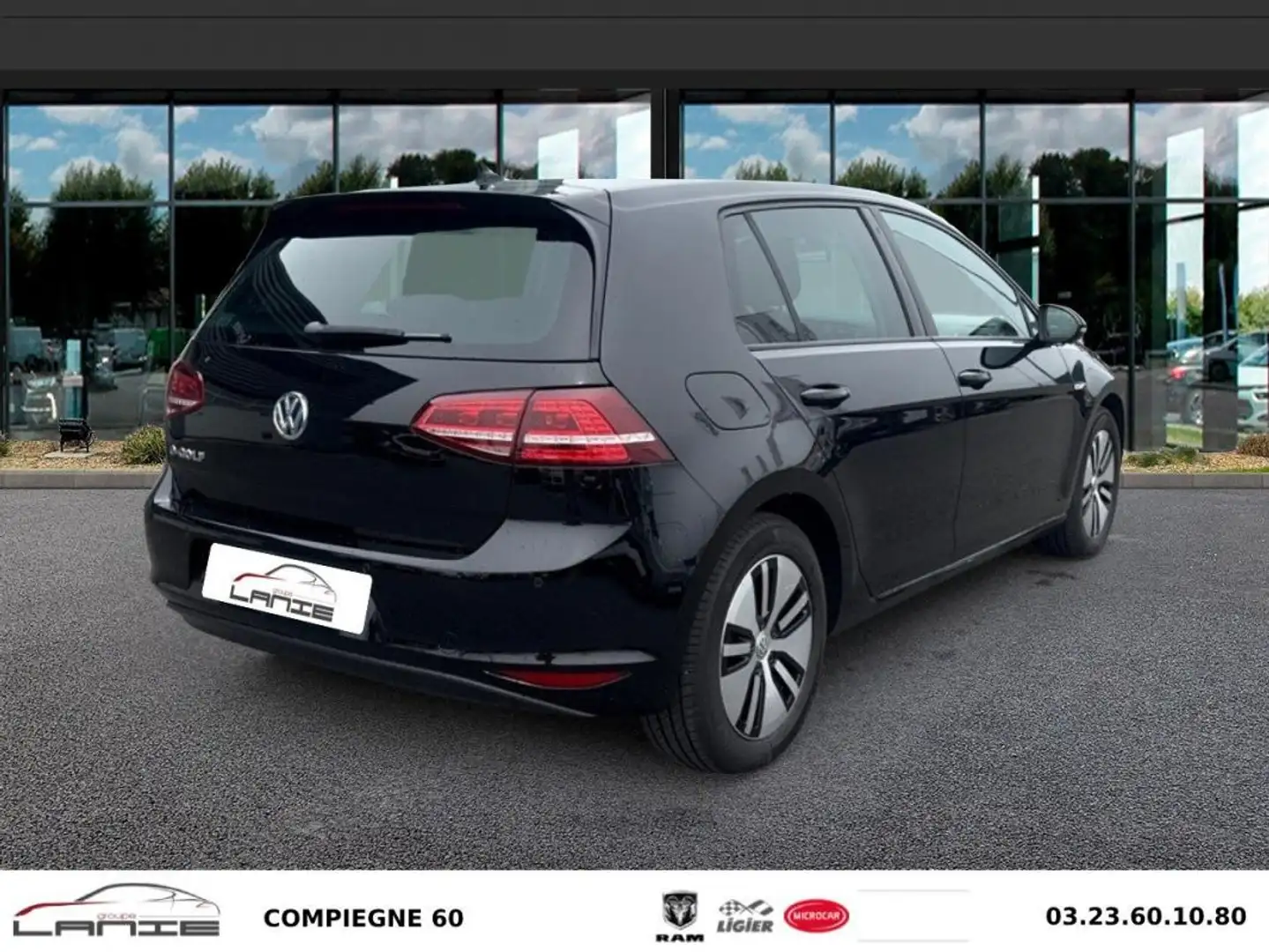 Volkswagen e-Golf 115 Electrique Noir - 2