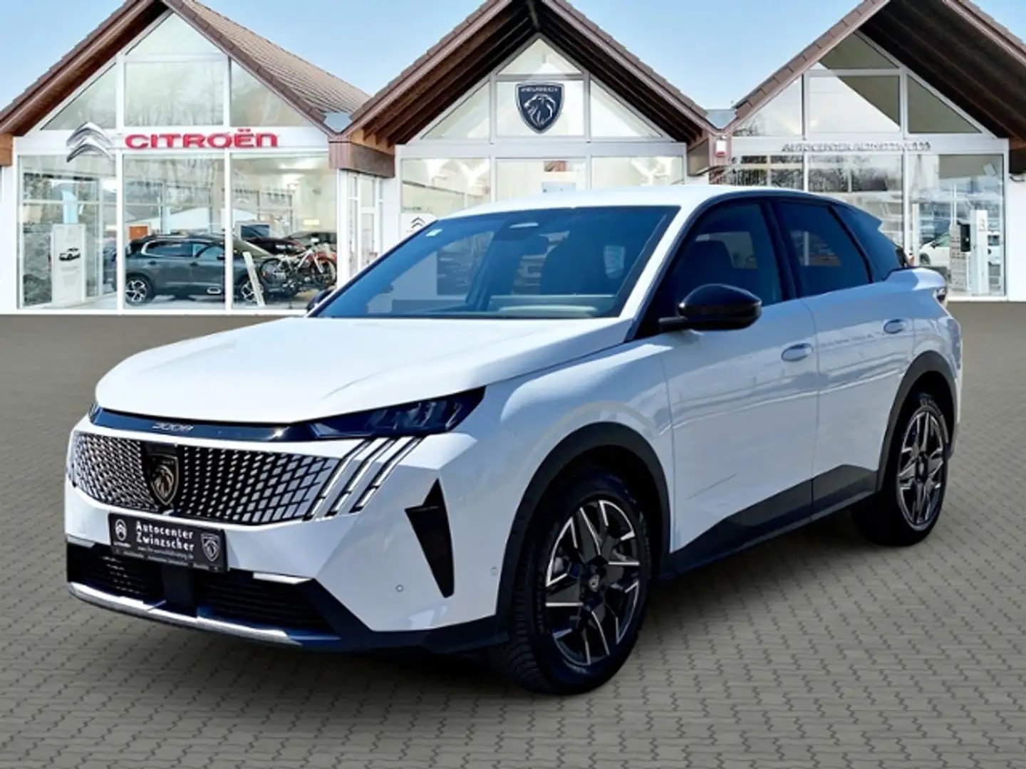 Peugeot 3008 Hybrid 136 Allure Blanc - 1