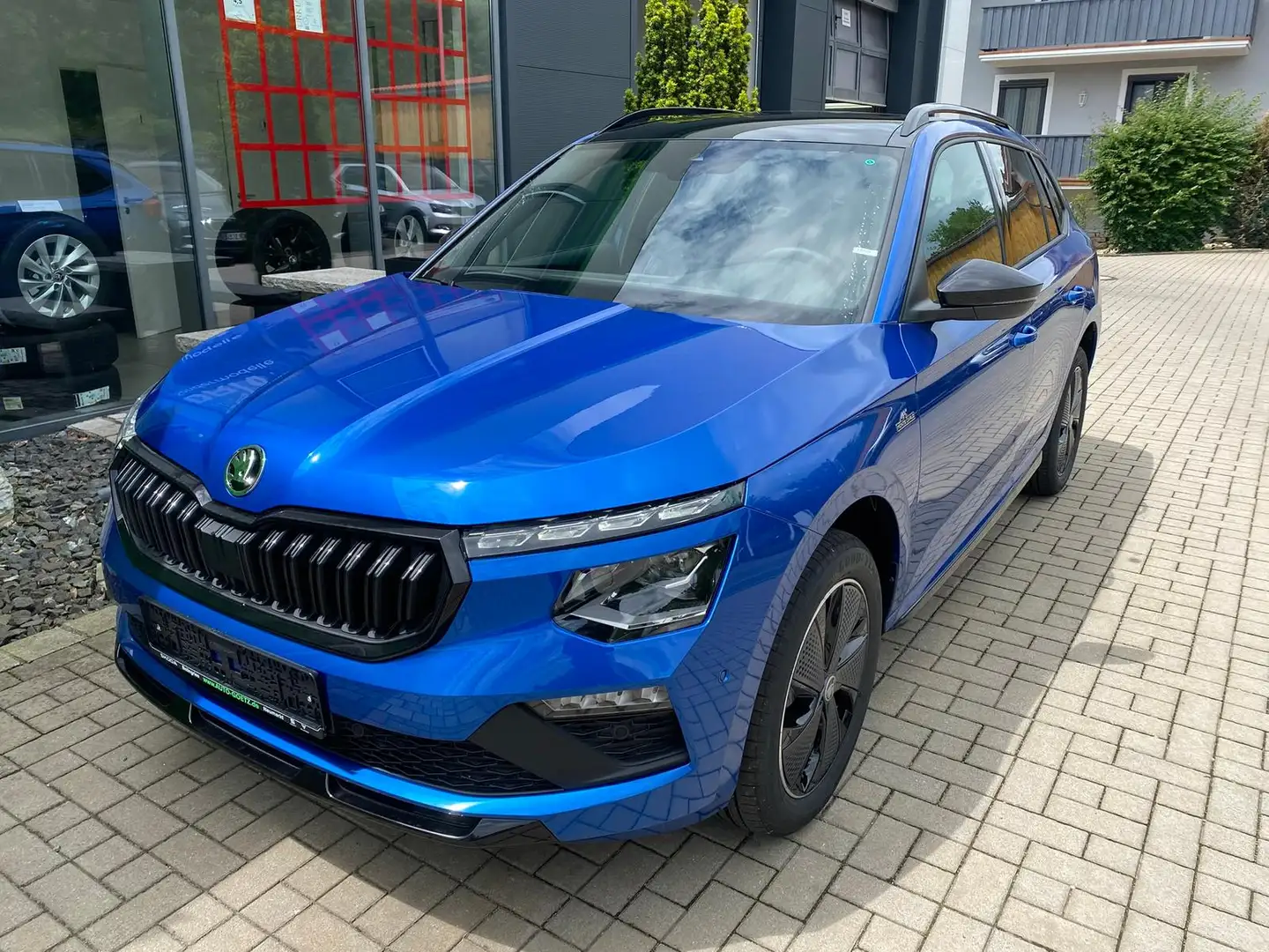 Skoda Kamiq Monte Carlo DSG AHK-Vorb.*Navi*Matrix*Tempomat*Pan Blau - 2