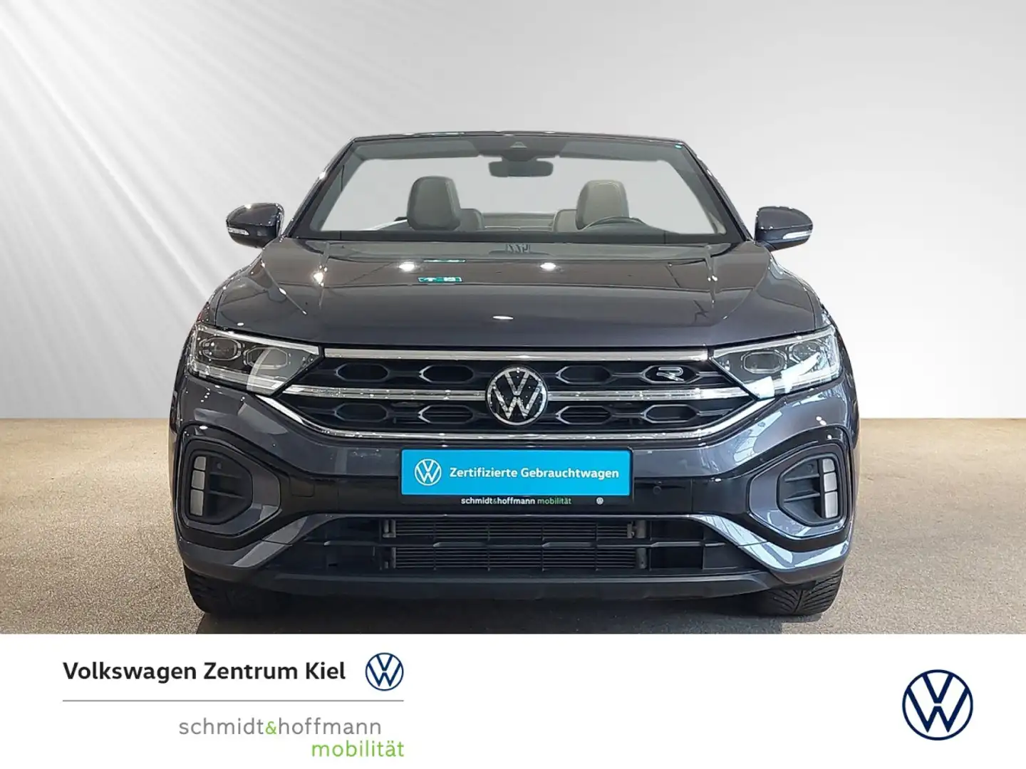 Volkswagen T-Roc Cabriolet R-Line 1.5 TSI SITZHZ+ACC+PDC Klima Grau - 2