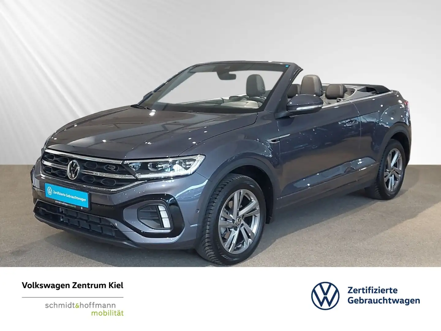 Volkswagen T-Roc Cabriolet R-Line 1.5 TSI SITZHZ+ACC+PDC Klima Grau - 1