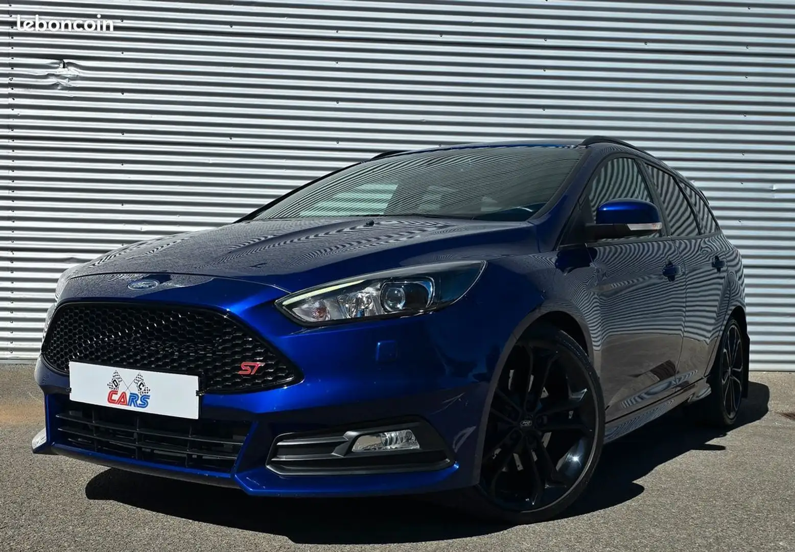 Ford Focus sw 2.0 st tdci 185 cv Bleu - 1
