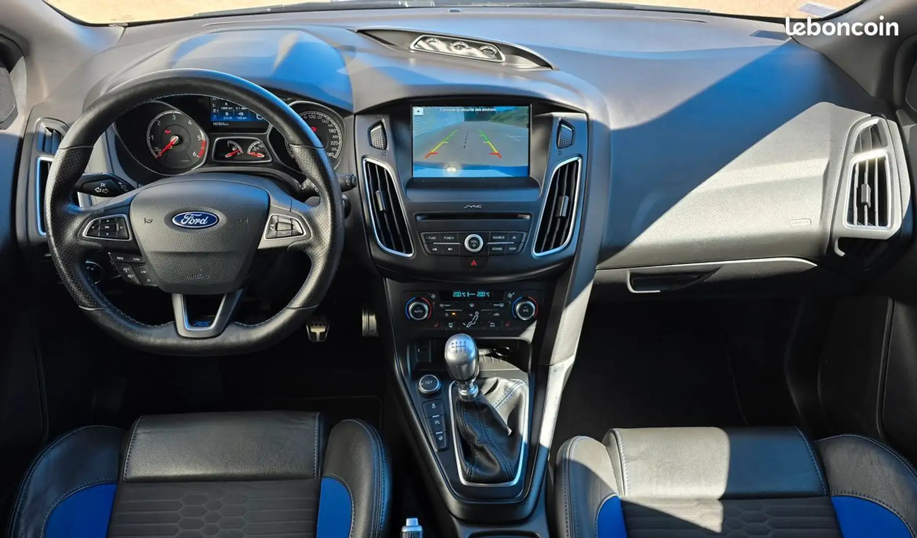 Ford Focus sw 2.0 st tdci 185 cv Bleu - 2