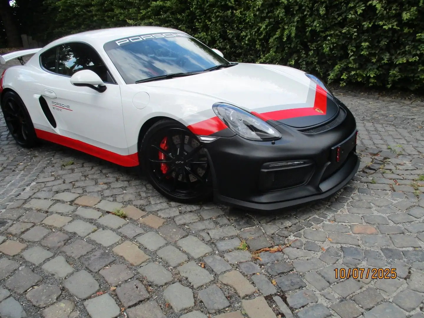 Porsche Cayman GT4 Service vor 400km, Approved Weiß - 2
