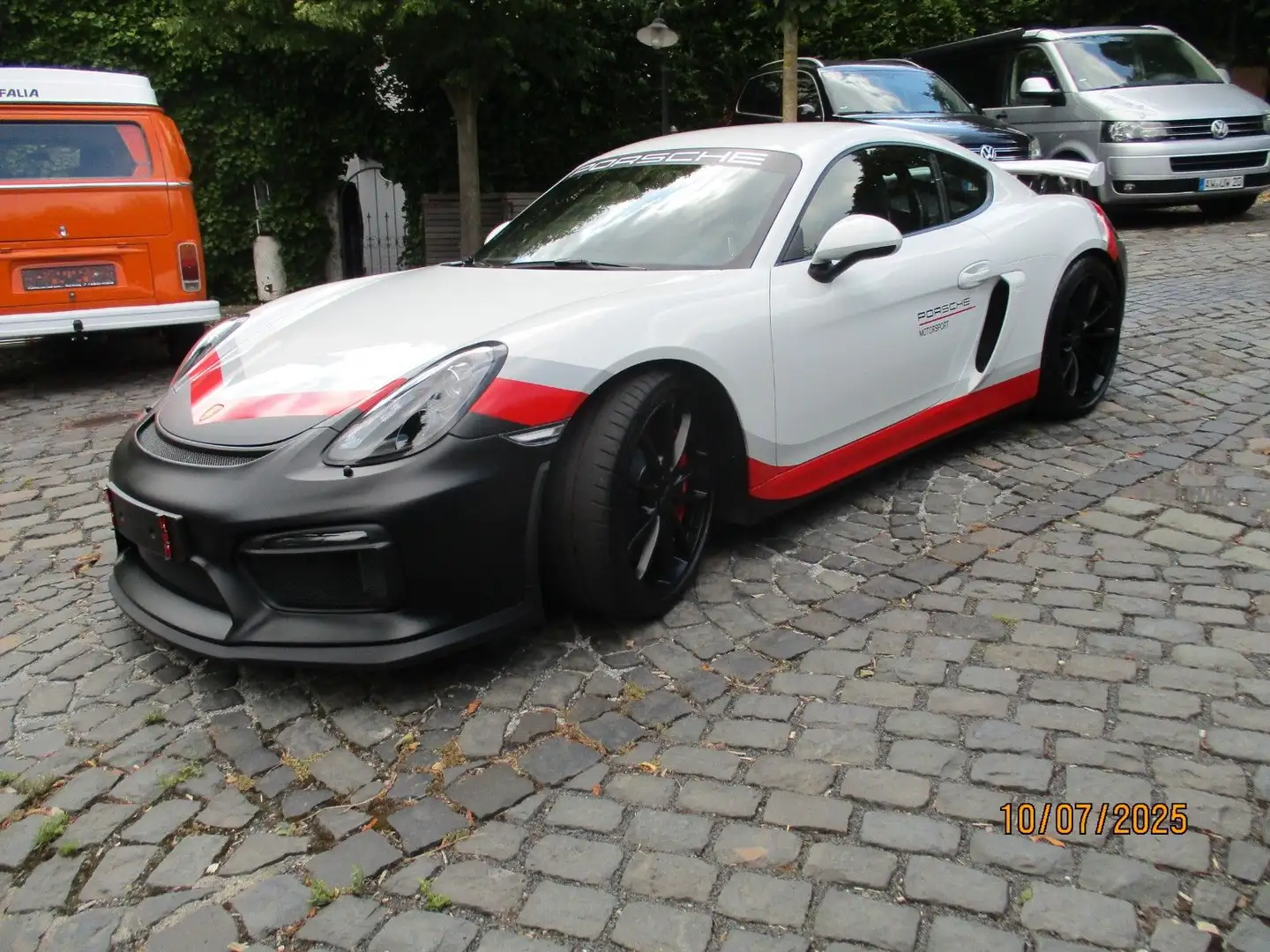 Porsche Cayman GT4 Service vor 400km, Approved Weiß - 1