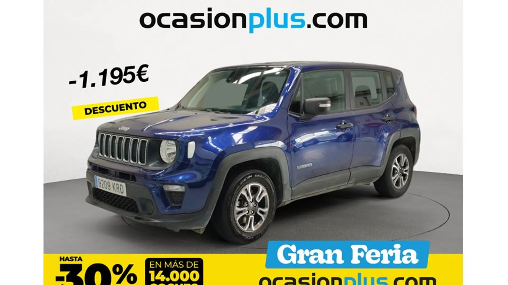 Jeep Renegade 1.0 Sport 4x2 Azul - 1