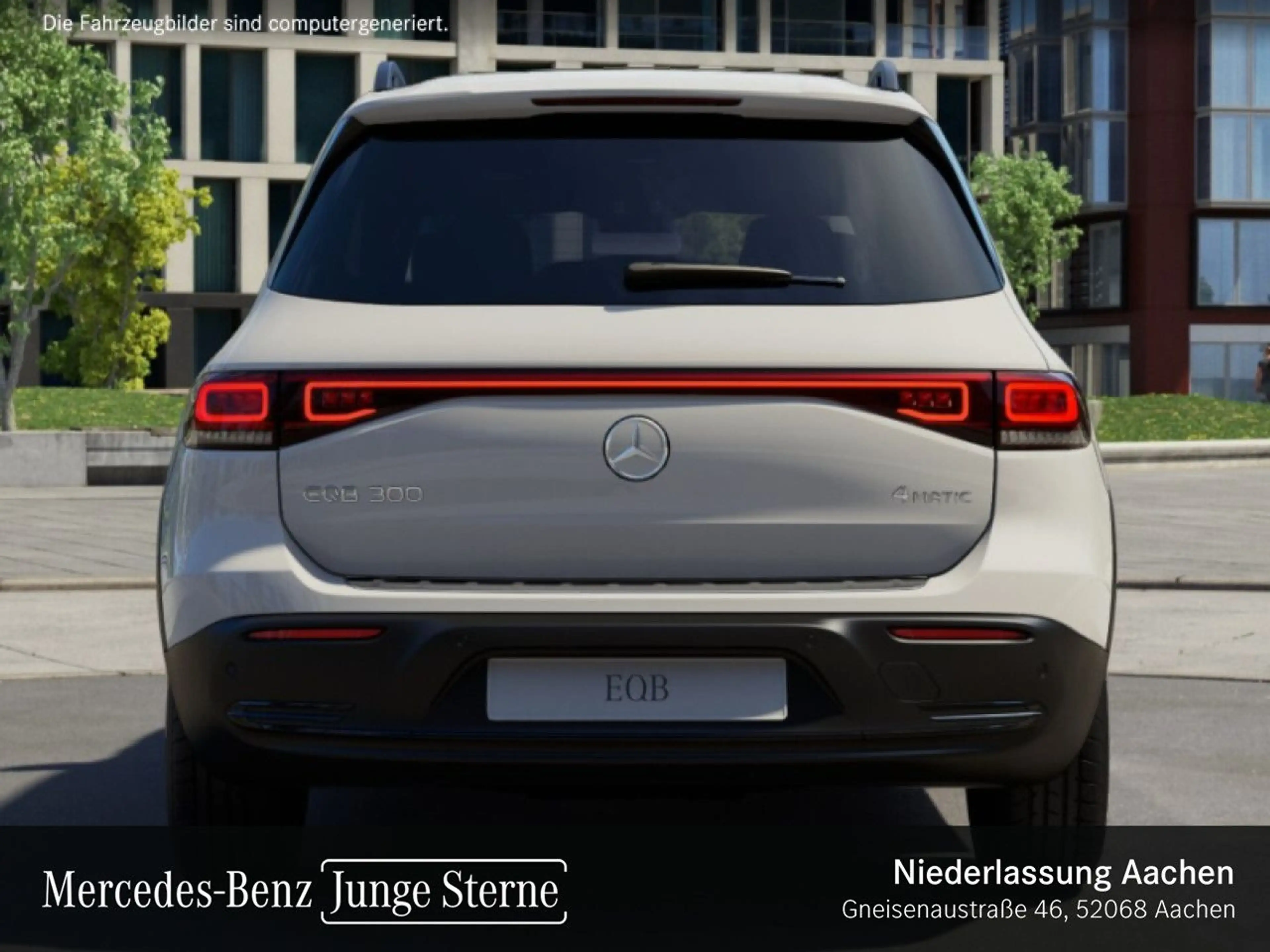 Mercedes-Benz EQB 300 4M ELECTRICART+NIGHT+ADVANCED+PANO+360 — photo 9