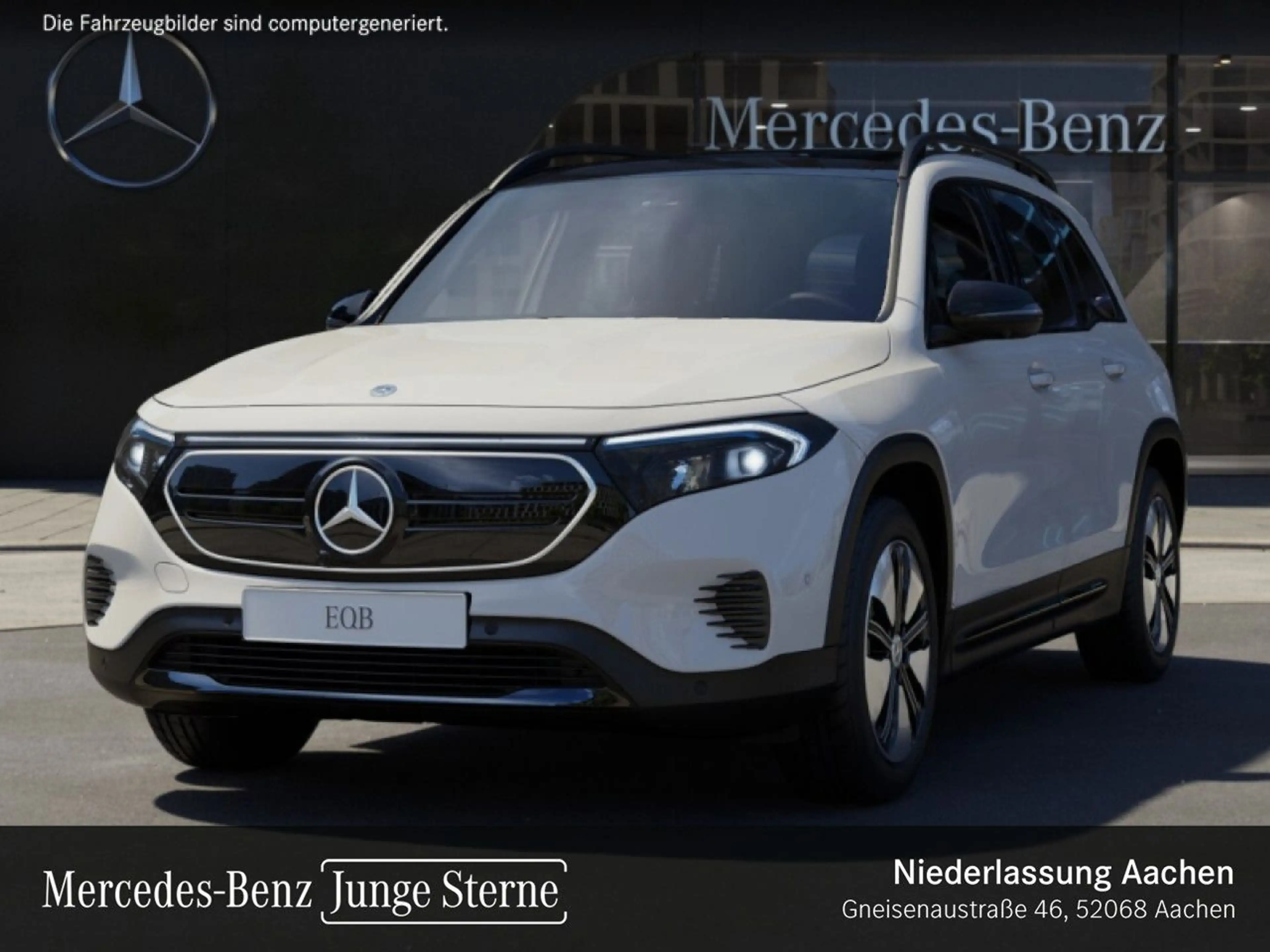 Mercedes-Benz EQB 300 4M ELECTRICART+NIGHT+ADVANCED+PANO+360 — photo 2