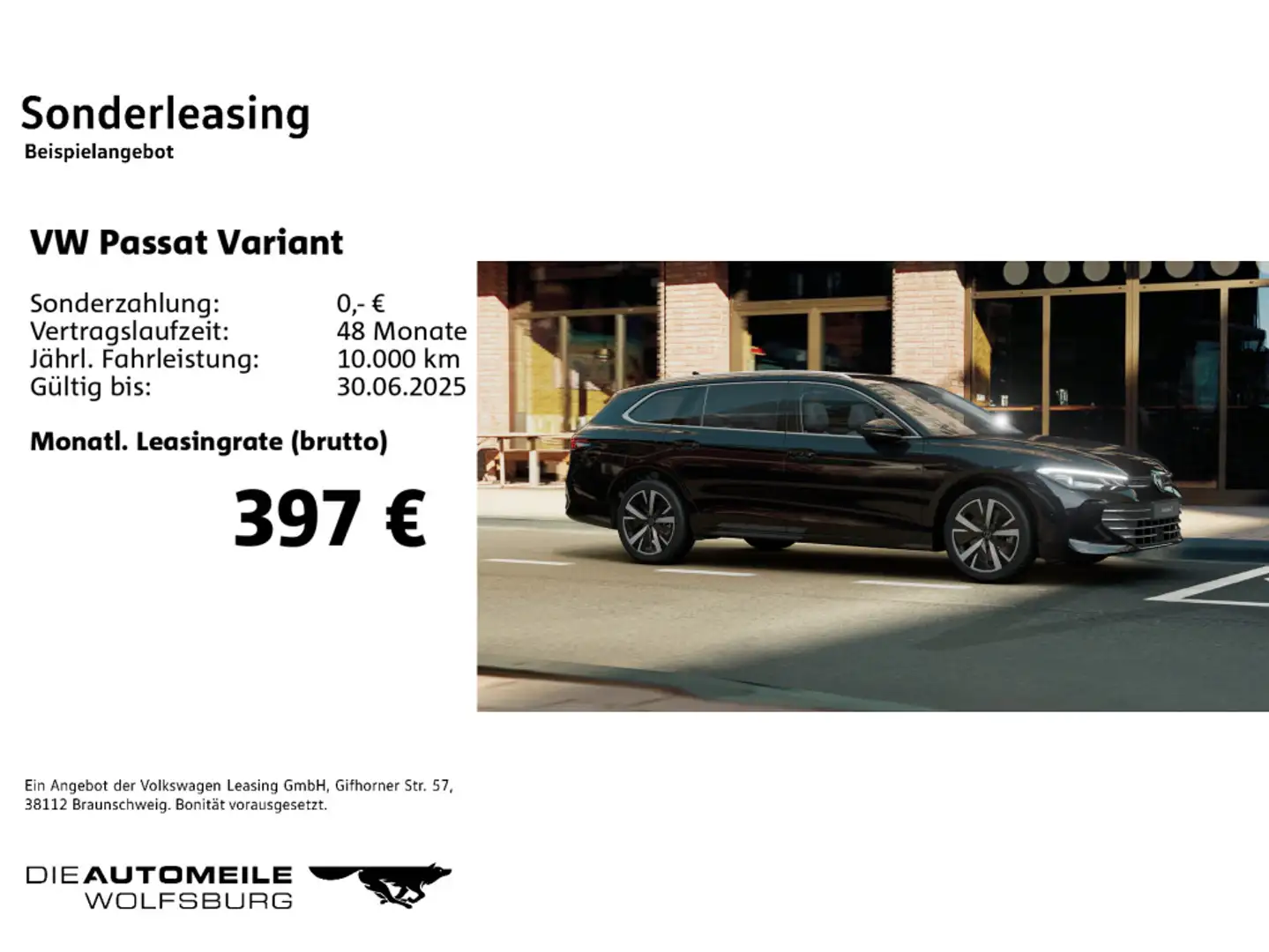 Volkswagen Passat Variant 1.5 eTSI Hybrid DSG Business LED/ Schwarz - 2