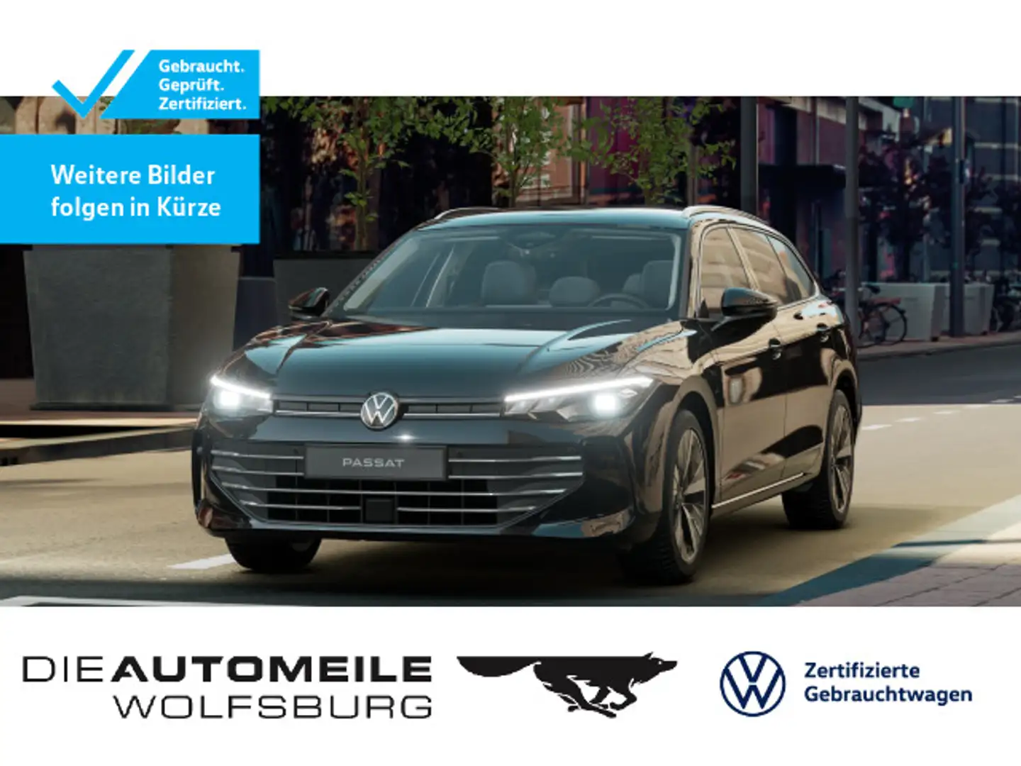 Volkswagen Passat Variant 1.5 eTSI Hybrid DSG Business LED/ Schwarz - 1