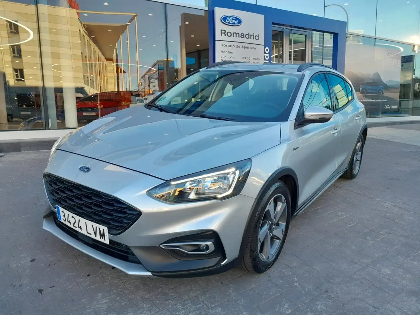 Ford Focus 1.0 Ecoboost MHEV Active 125 Argent - 1