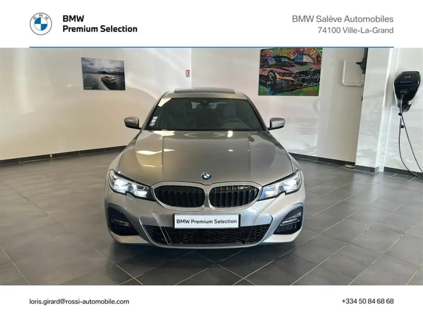 BMW 330 330iA xDrive 258ch M Sport Gris - 2