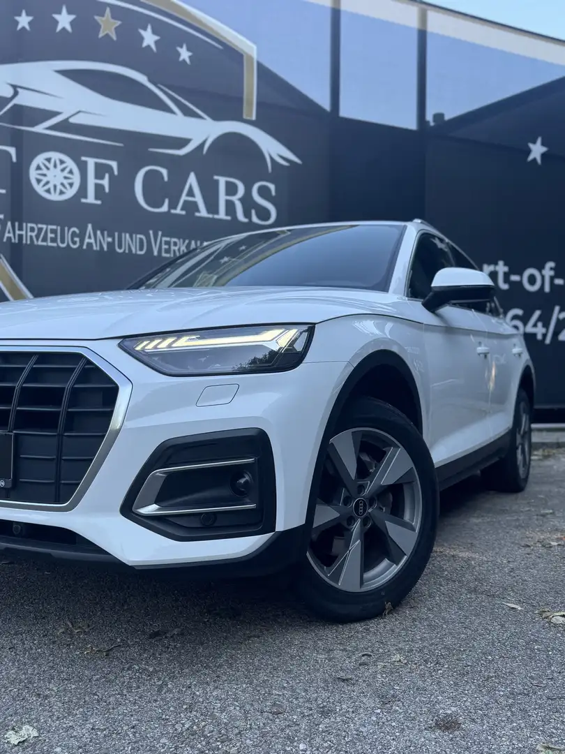 Audi Q5 40 TDI S-Line/ACC/AHK/SHZ/PDC/Ab 292 Euro im Monat Weiß - 2
