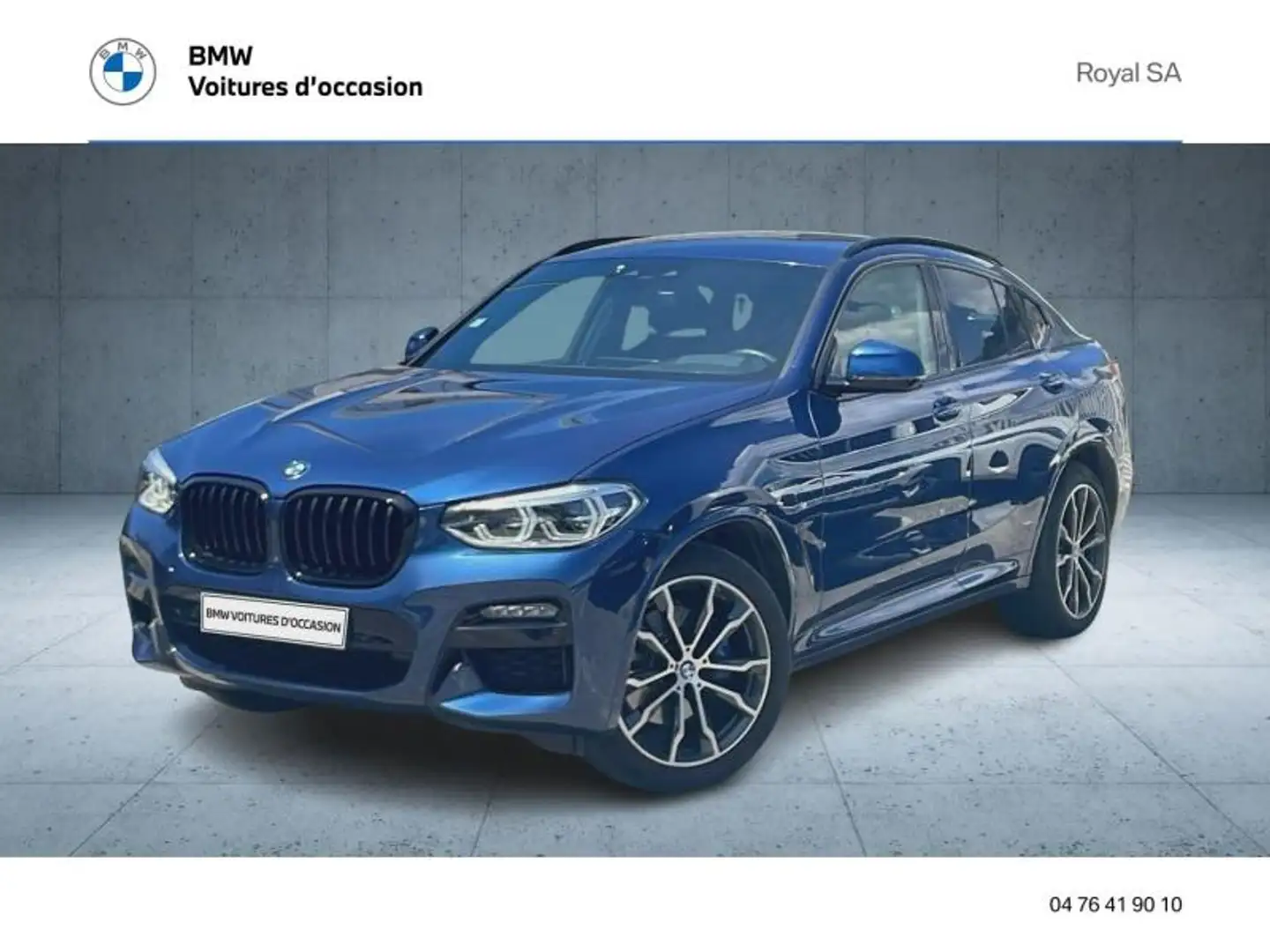 BMW X4 xDrive20d 190ch M Sport Euro6d-T 131g Blauw - 1