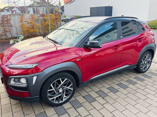 Imagine Hyundai KONA Rückfahrt Kamera 8Xbereift Navi Kurvenlicht