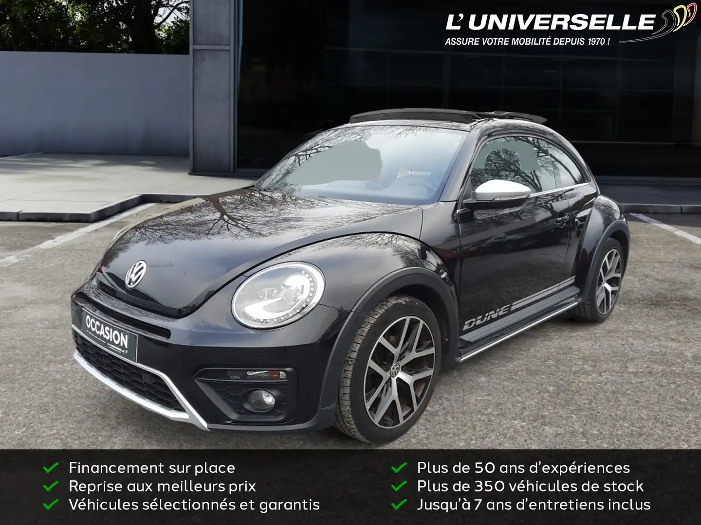 Volkswagen Beetle DUNE Noir - 1