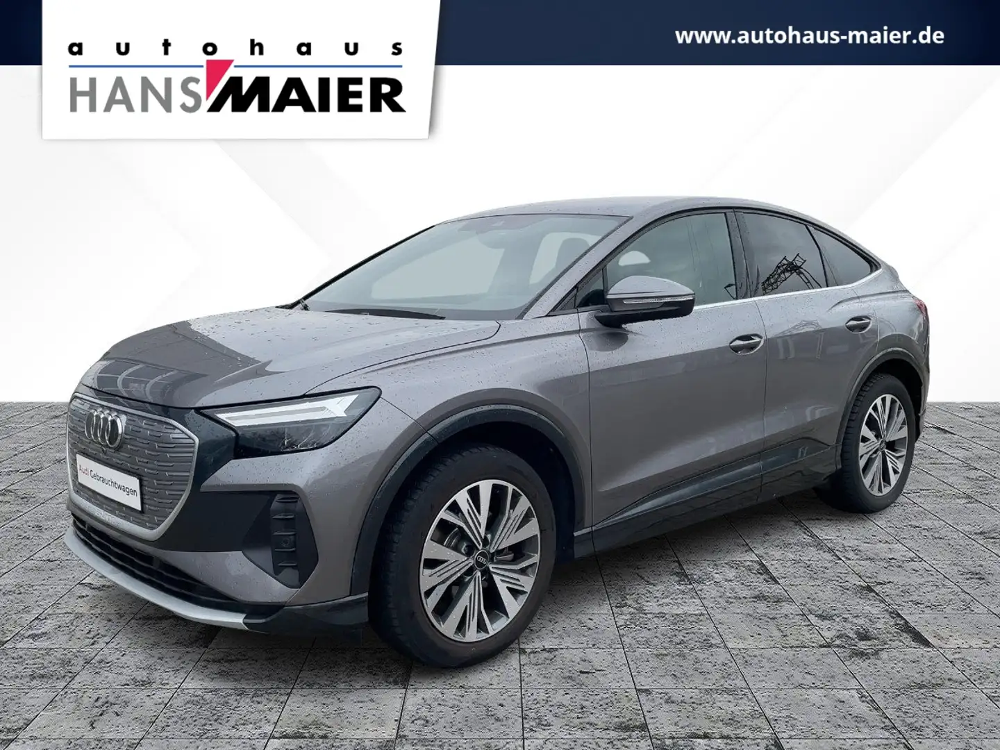 Audi Q4 e-tron Sportback basis Grau - 1