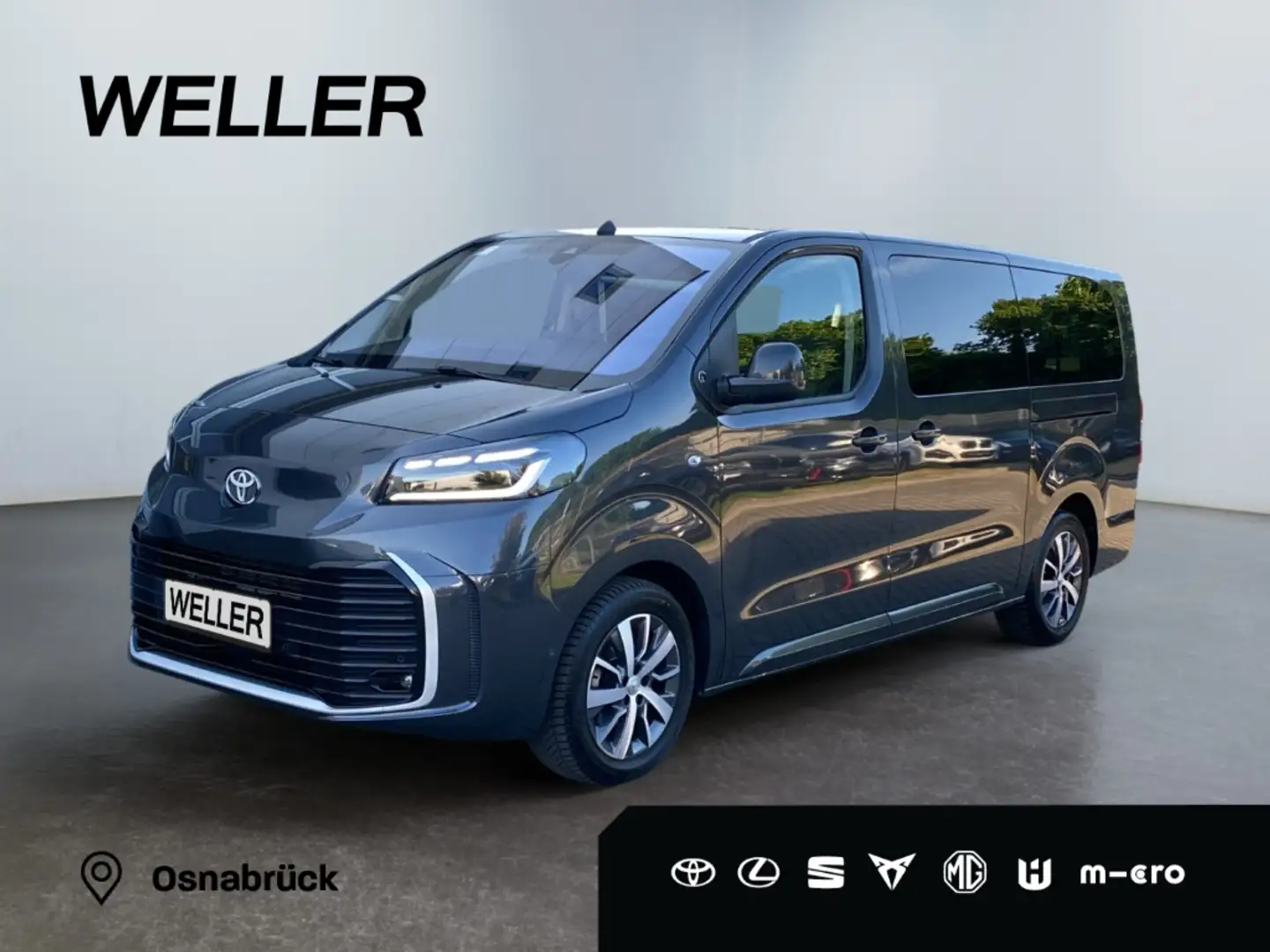 Toyota Proace 2,0l-D-4D L2 Verso Team D *ACC*CAM*SHZ* Silber - 1