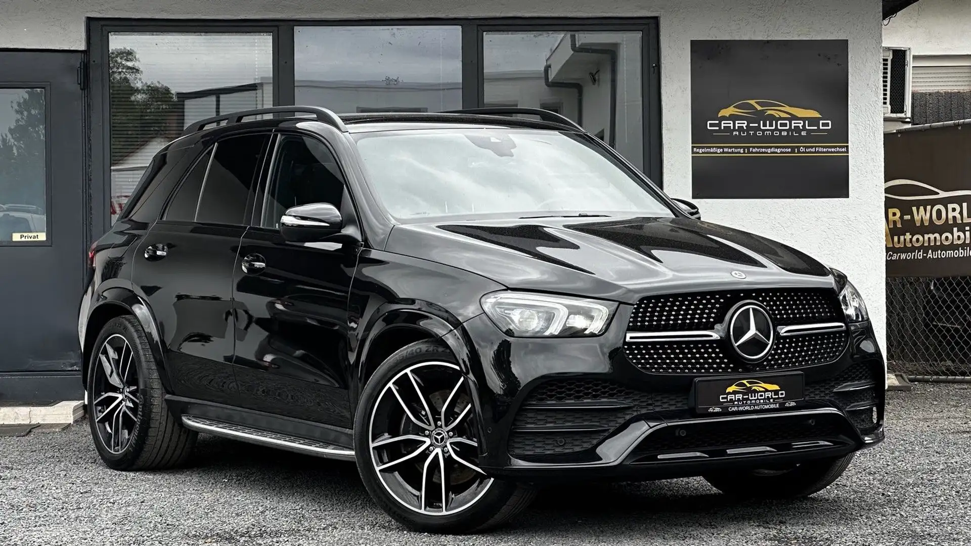 Mercedes-Benz GLE 400 d 4Matic AMG Line Pano Schwarz - 2