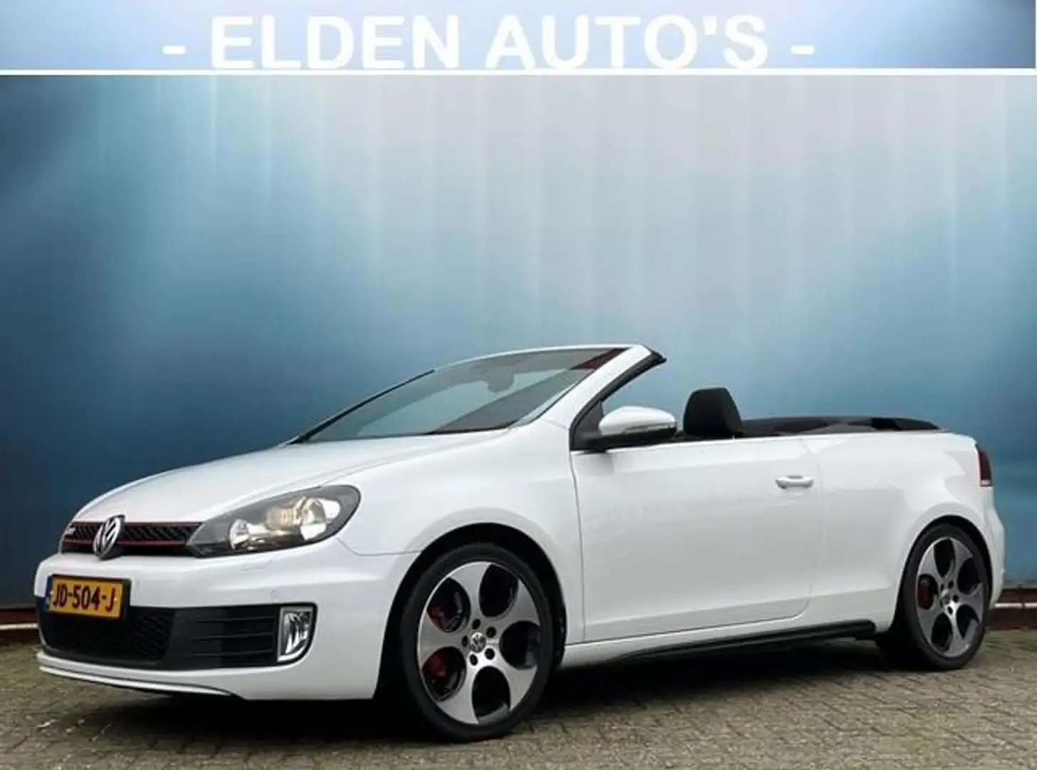 Volkswagen Golf Cabriolet 2.0 TSI GTI/Navigatie/Bluetooth/Dealer onderhouden Blanc - 1