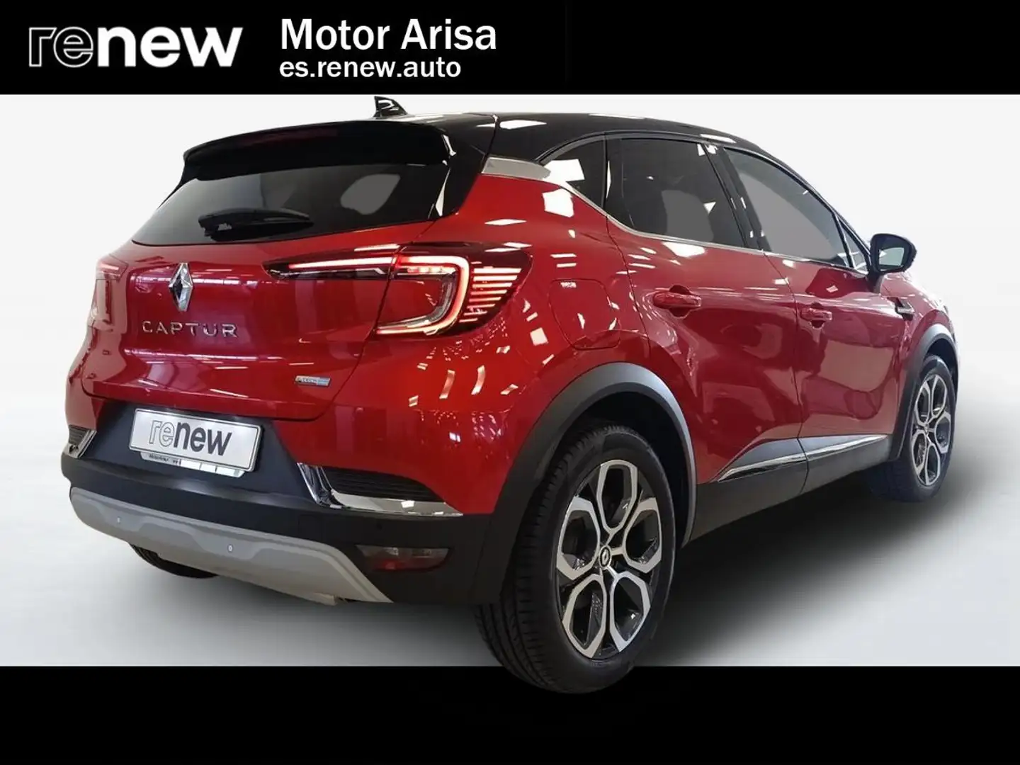 Renault Captur E-TECH Híbrido Enchufable Zen 117kW Rojo - 2
