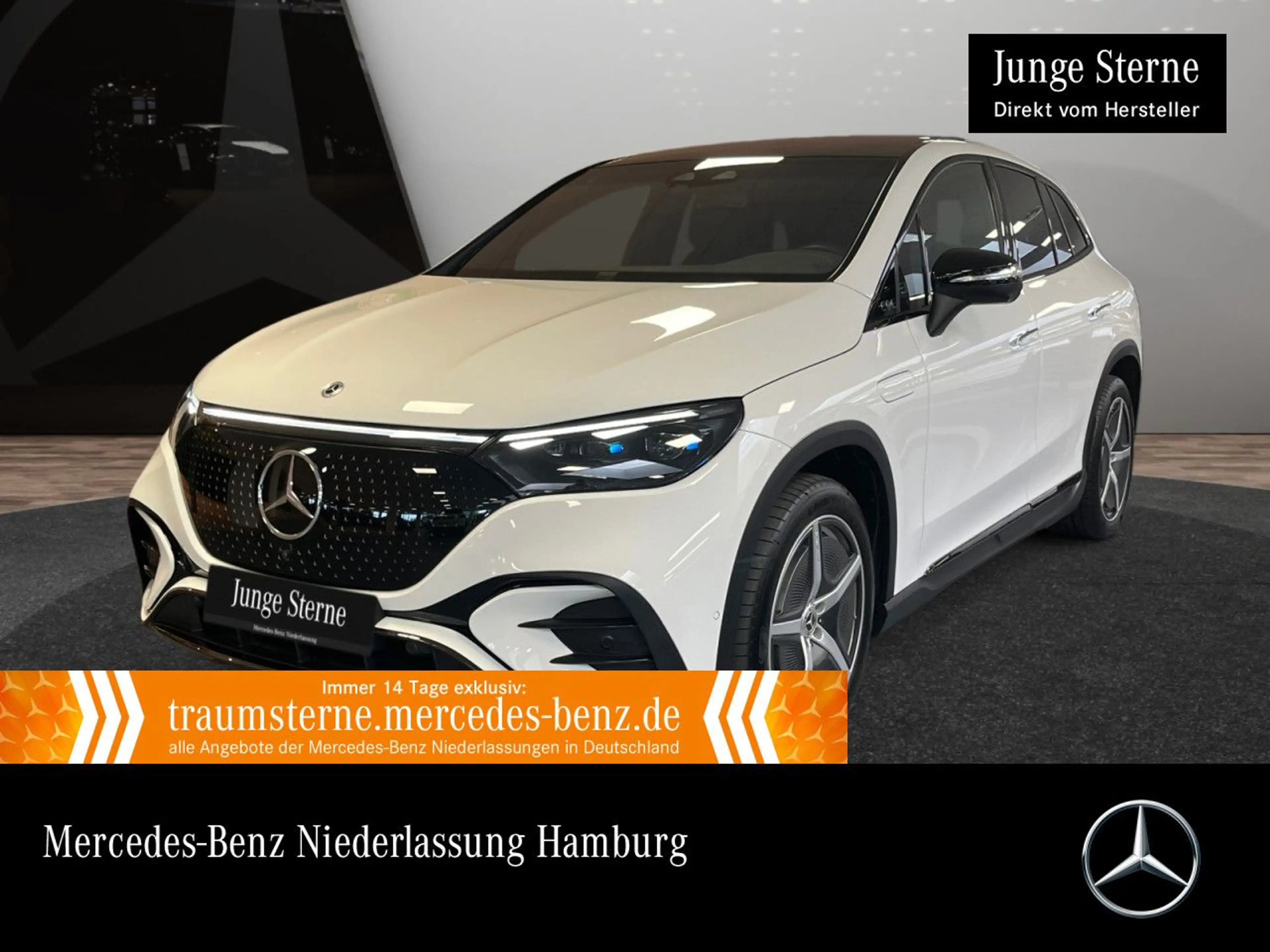 Mercedes-Benz EQE SUV EQE 350 4M AMG+NIGHT+PANO+360+AHK+BURMESTER+TV