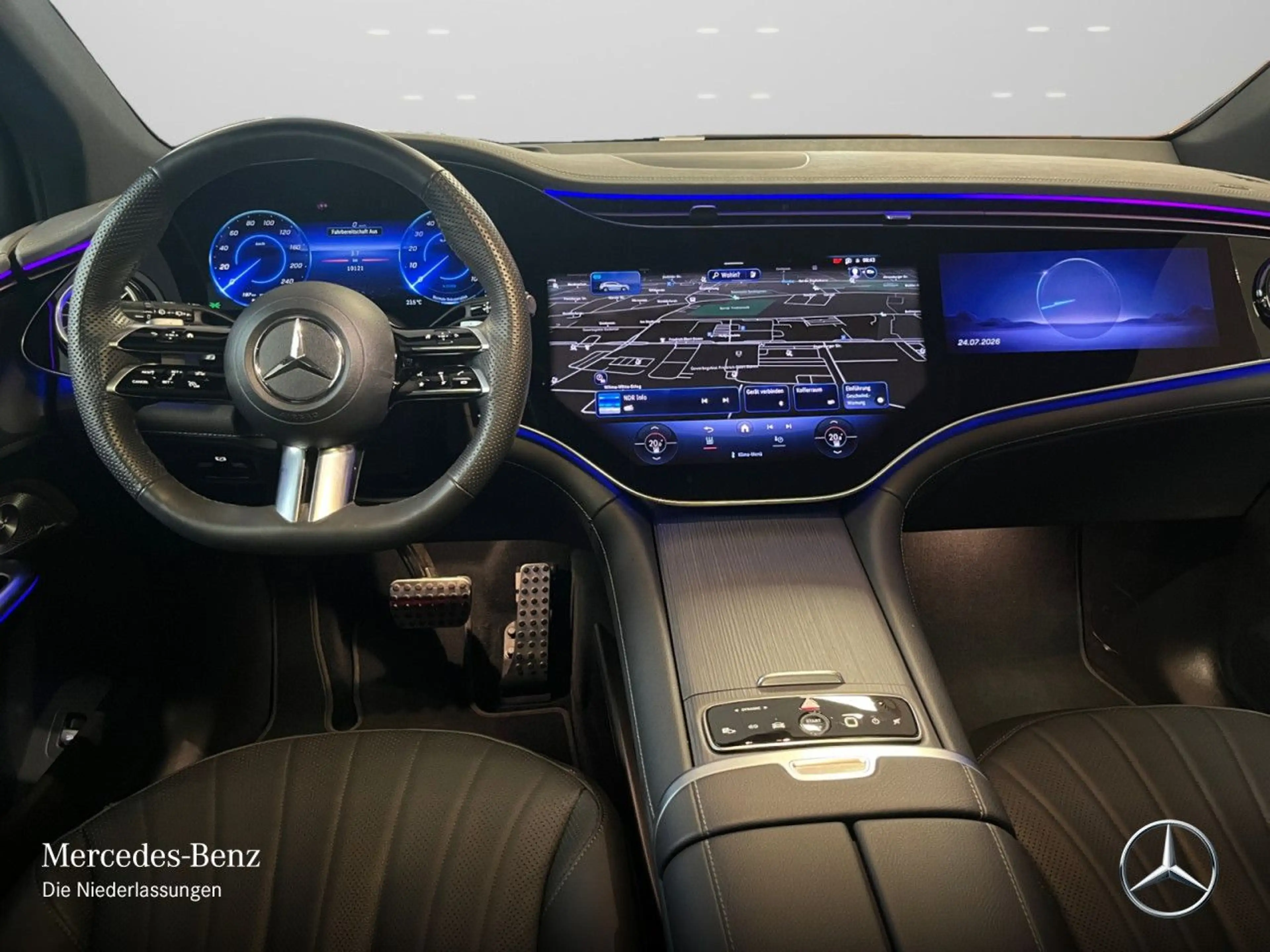Mercedes-Benz EQE SUV EQE 350 4M AMG+NIGHT+PANO+360+AHK+BURMESTER+TV — photo 13