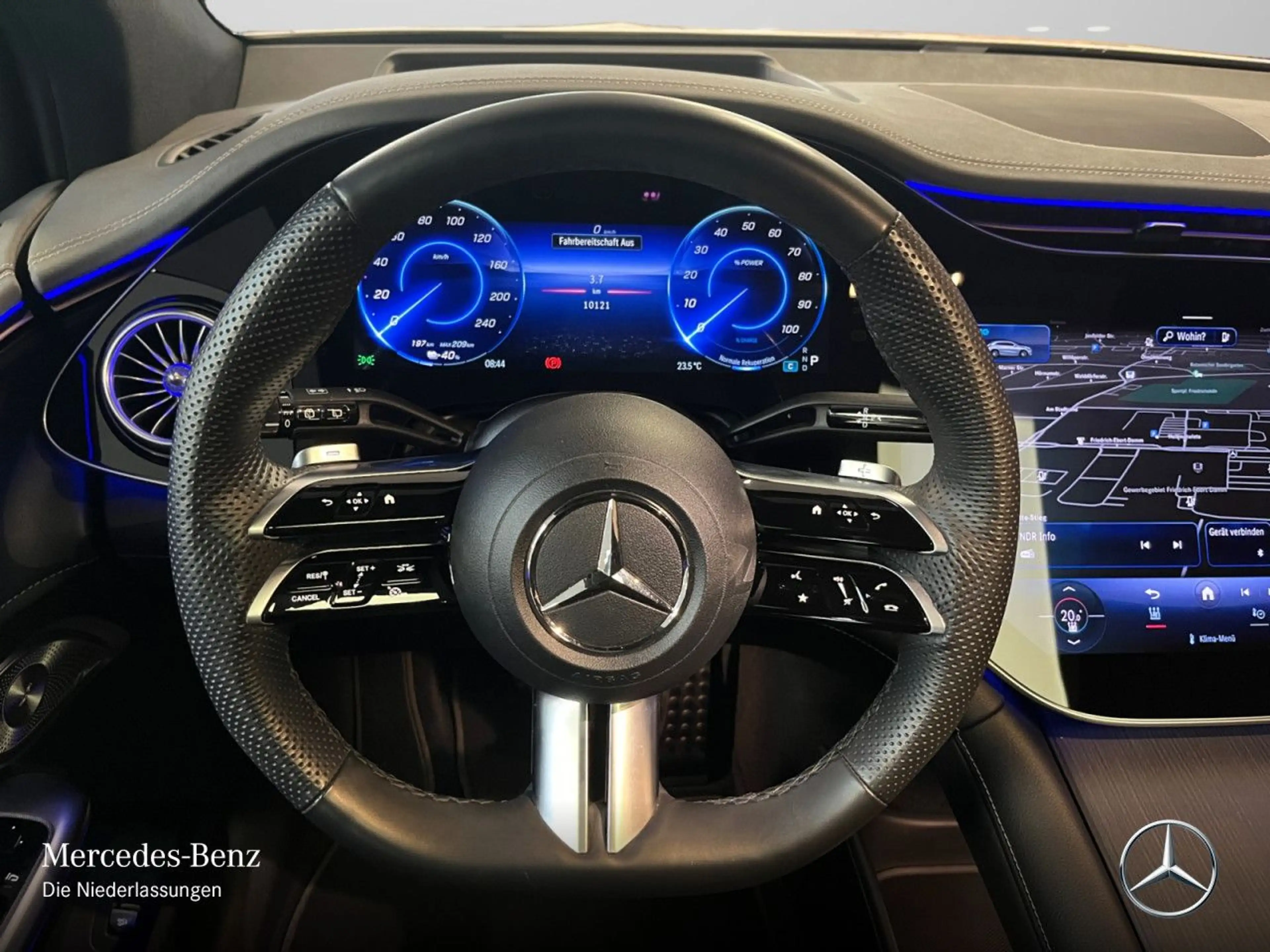 Mercedes-Benz EQE SUV EQE 350 4M AMG+NIGHT+PANO+360+AHK+BURMESTER+TV — photo 14
