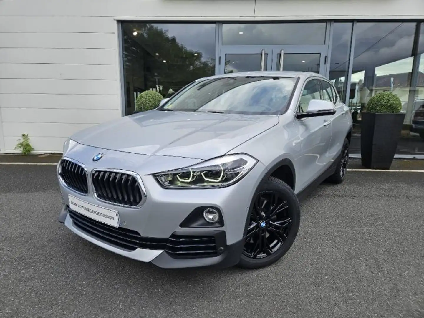 BMW X2 xDrive20dA 190ch Business Design Euro6d-T Argent - 1