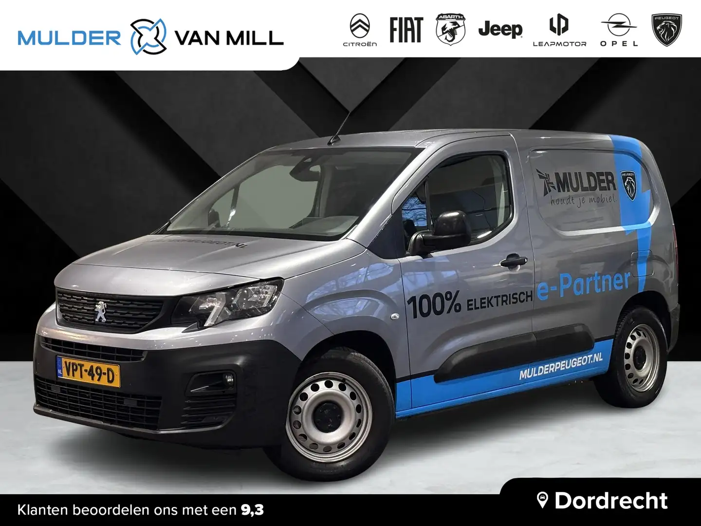 Peugeot Partner e-Partner GB L1 Premium 50kWh 136pk AUTOMAAT | 3-Z Grijs - 1