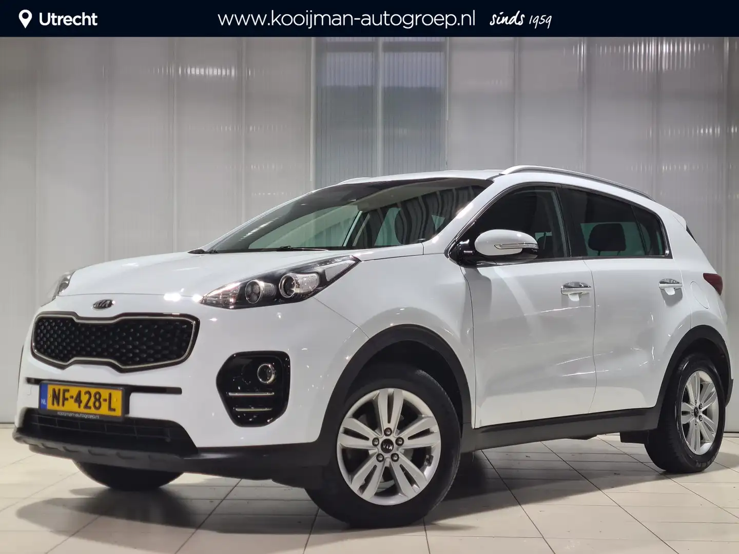 Kia Sportage 1.6 GDI DynamicLine , Dealer auto , 98.748 KM. Wit - 1
