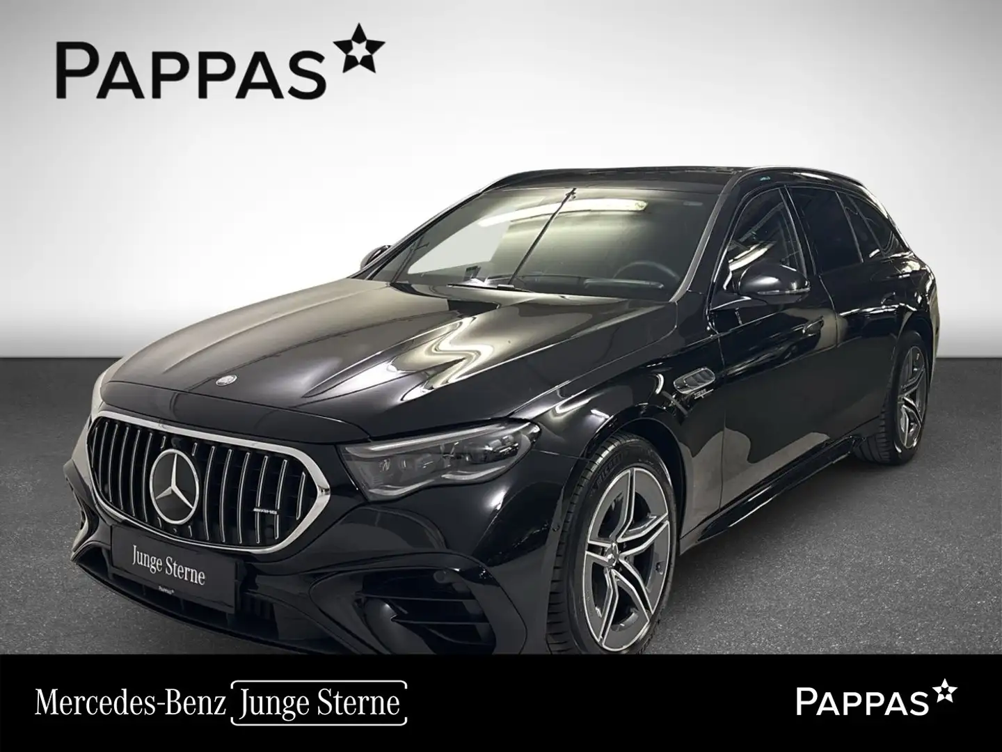 Mercedes-Benz E 53 AMG HYBRID 4MATIC+ T-Modell Perf-AGA Leder Schwarz - 1