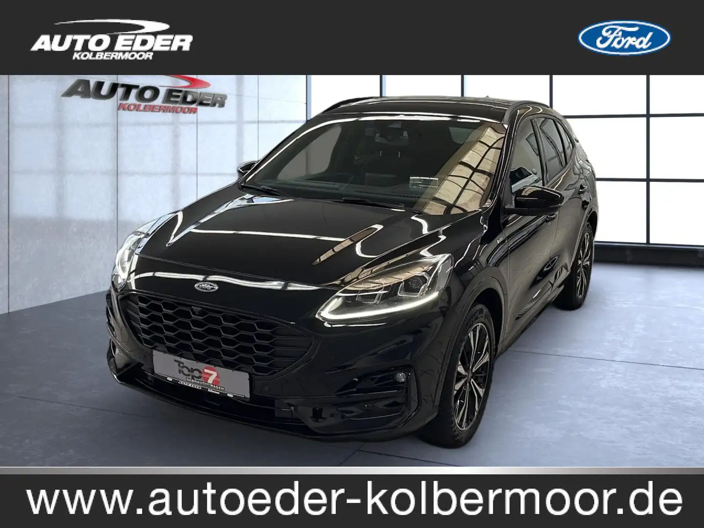 Ford Kuga ST-Line X Sportpaket Bluetooth Navi LED Klima Noir - 1