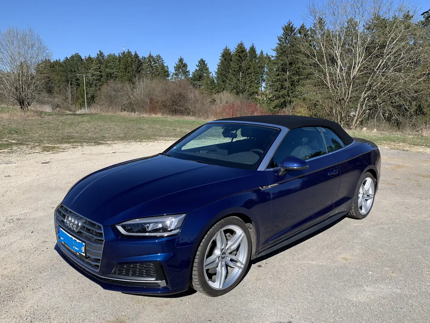 Audi A5 A5 Cabrio Cabrio 2.0 TFSI quattro S tronic sport Blau - 1