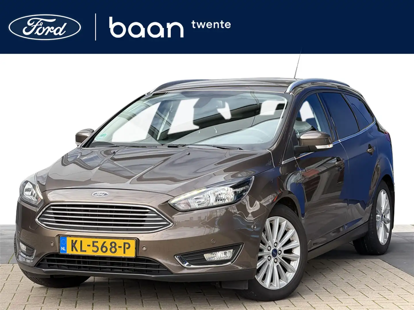 Ford Focus Wagon 1.0 Titanium | Stuurwiel verw. | Parkeerhulp Bruin - 1