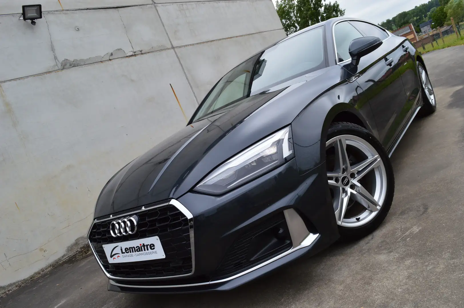 Audi A5 A5 Sportback S-tronic Advanced MHEV 35 TFSIe 150Pk Gris - 1