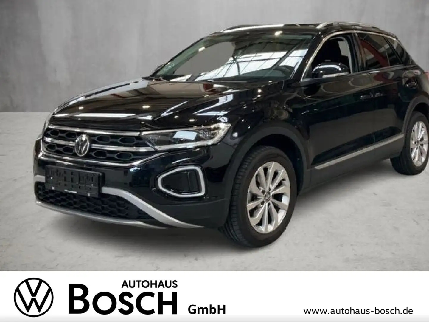 Volkswagen T-Roc 1.5 TSI Style DSG RFK el. Heckklappe ACC LED Schwarz - 1